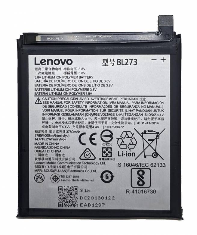 Lenovo K6 Note BL273 Аккумулятор Батарея - фото фото фото 0