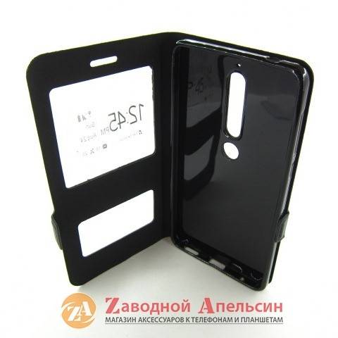 Чехол книжка Nokia 6.1 Smart Case black - фото фото фото 2