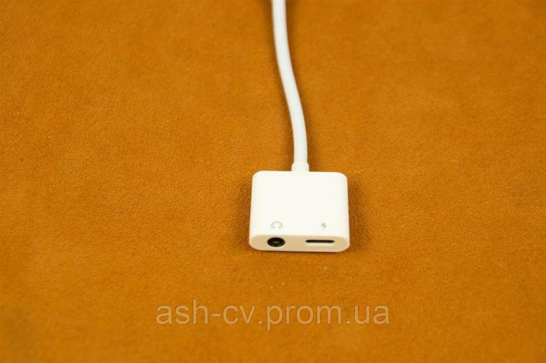 Перехідник Lightning 2in1 Audio Charging Adapter - фото фото фото 4