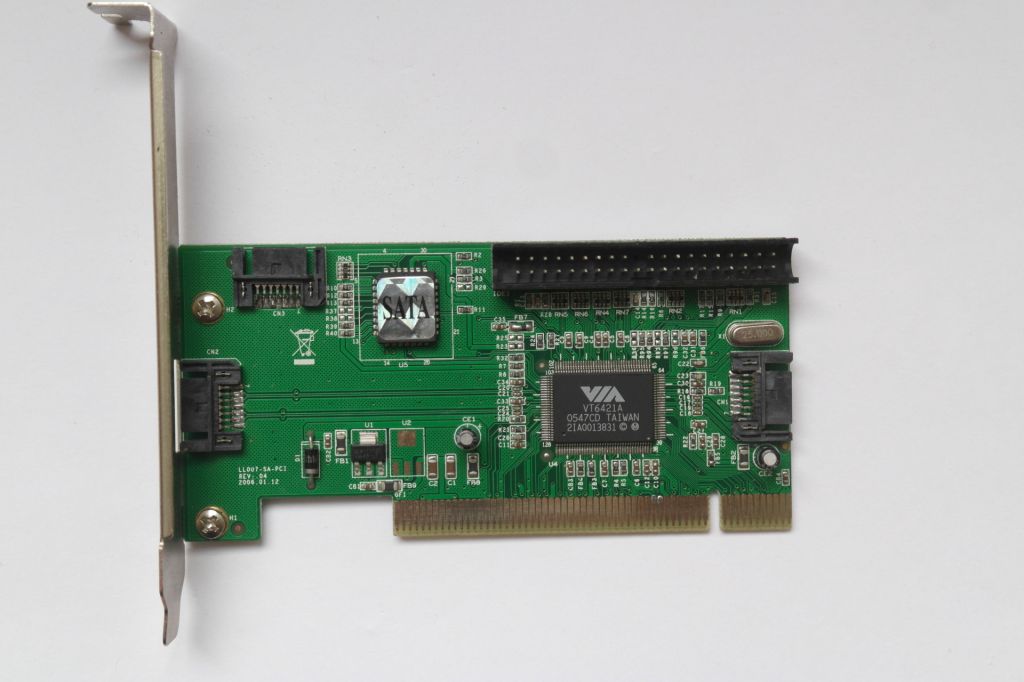 Контроллер VIA VT6421A RAID-контроллер, IDE&amp;#92;SATA PCI - фото фото фото 0