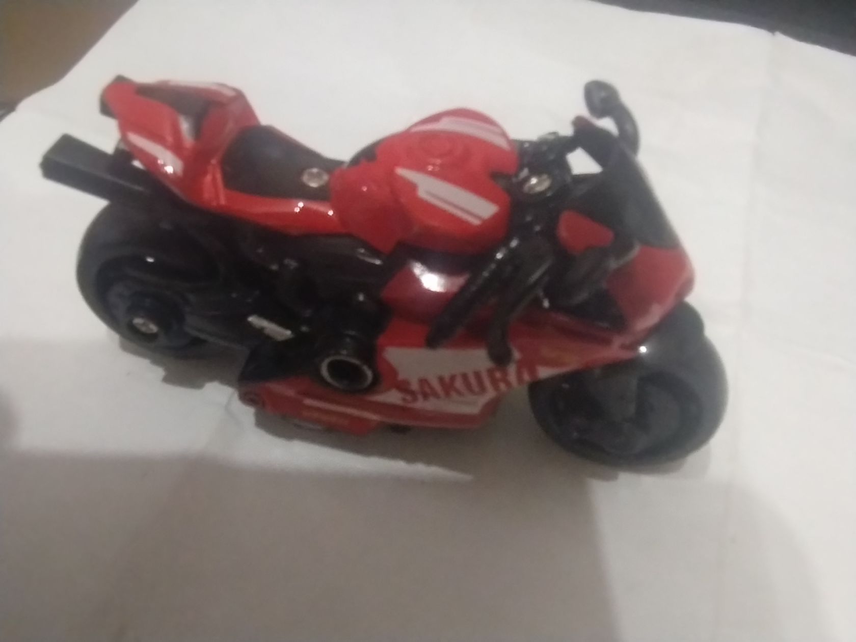 Іграшкова металева, колекційна модель  модель мотоцикла Sakura Speed V2  (инерционная),  розмір 1/36 - фото фото фото 6