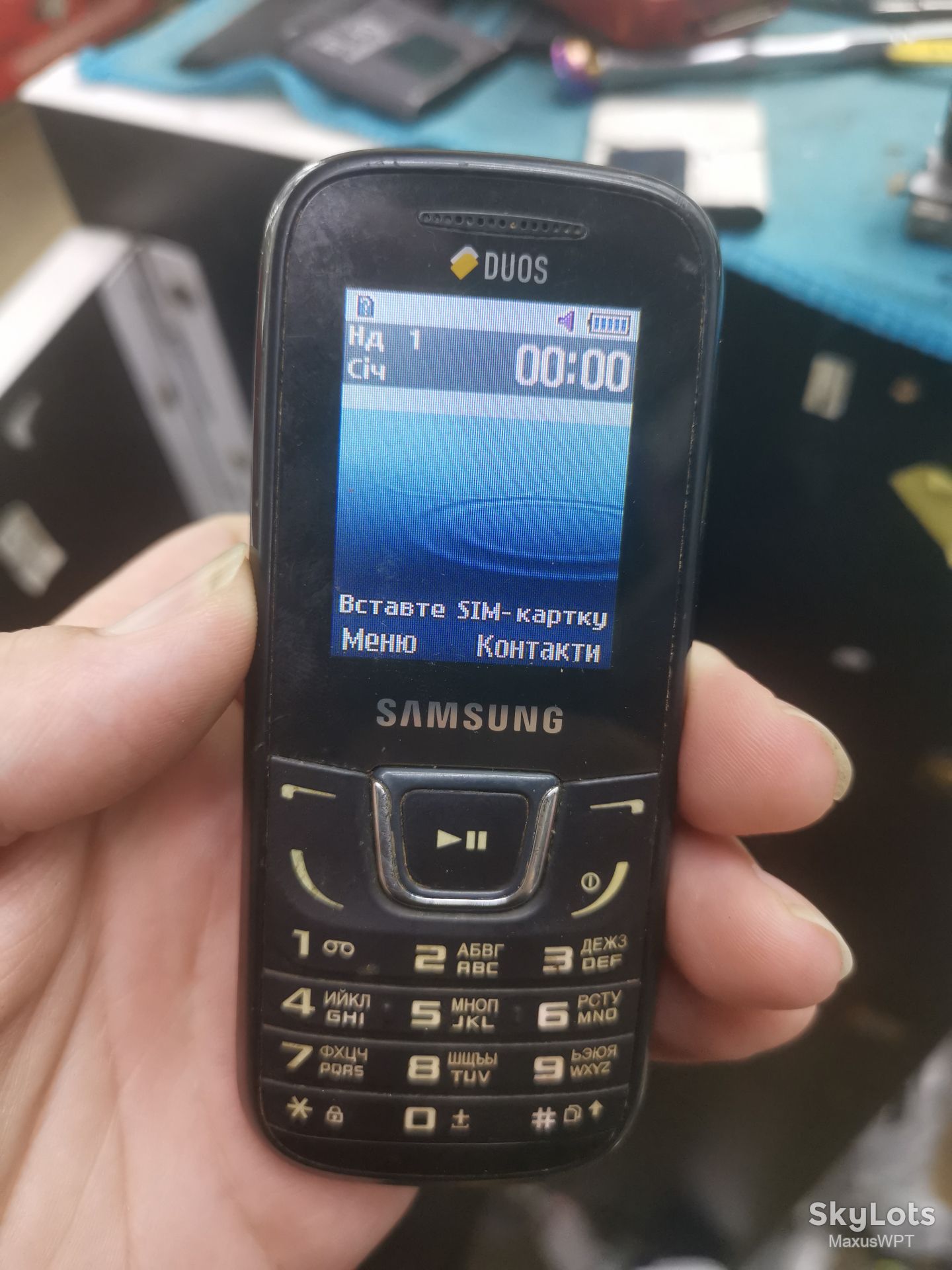 Shop телефон Samsung E1282T Blue - фото фото фото 0