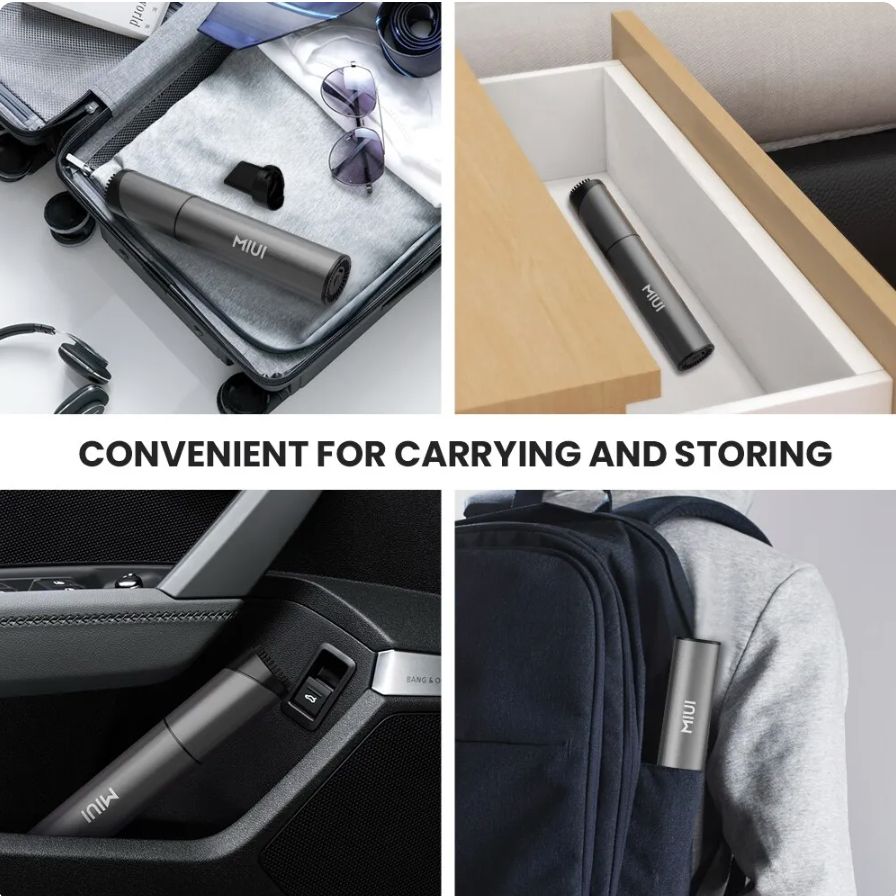 Акумуляторний ручний пилосос MIUI Mini Portable Vacuum Cleaner - фото фото фото 3