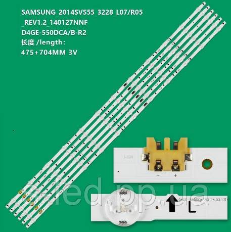 LED підсвітка D4GE-550DCA-R3 D4GE-550DCB-R3 2014SVS55 SAMSUNG_2014SVS50_3228_L07_REV1.2 SAMSUNG_2014 - фото фото фото 0