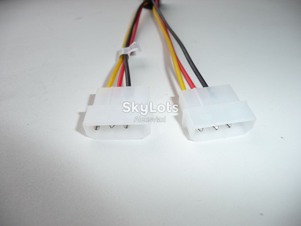 Переходник питания 2 molex - pci 6 pin для видеокарт - фото фото фото 2