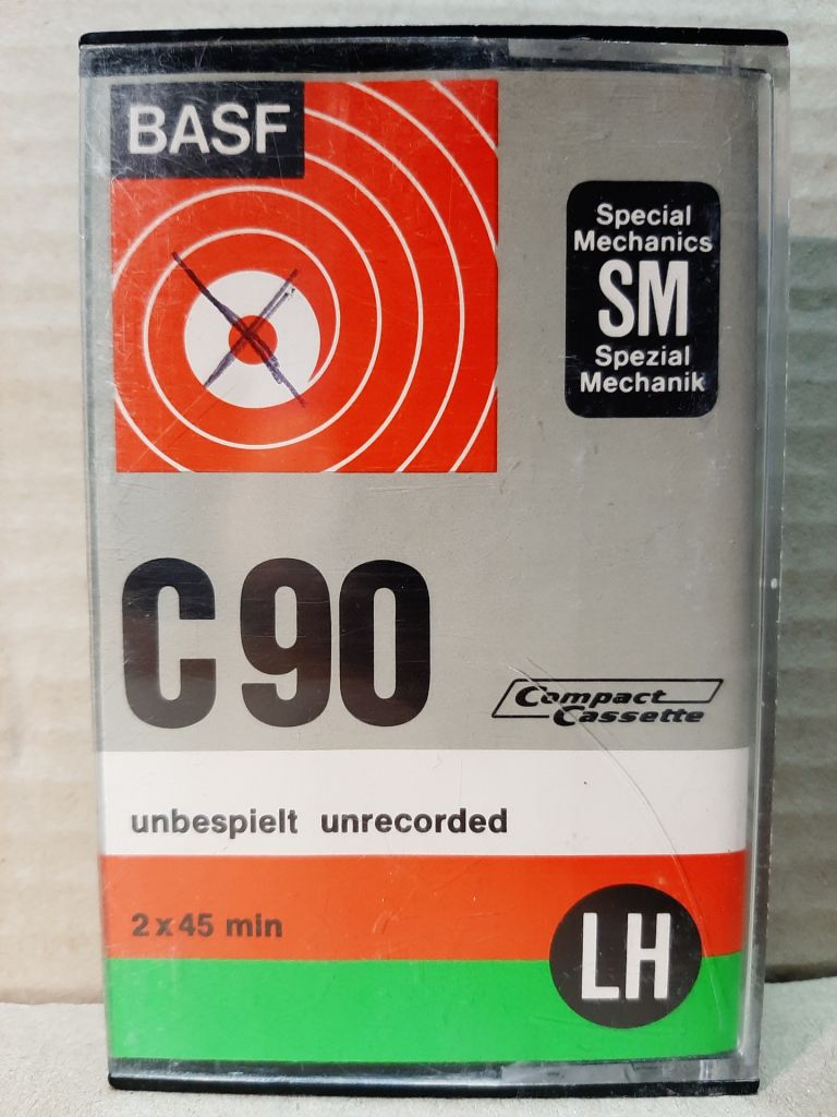 Кассета BASF  LH С90 - фото фото фото 0