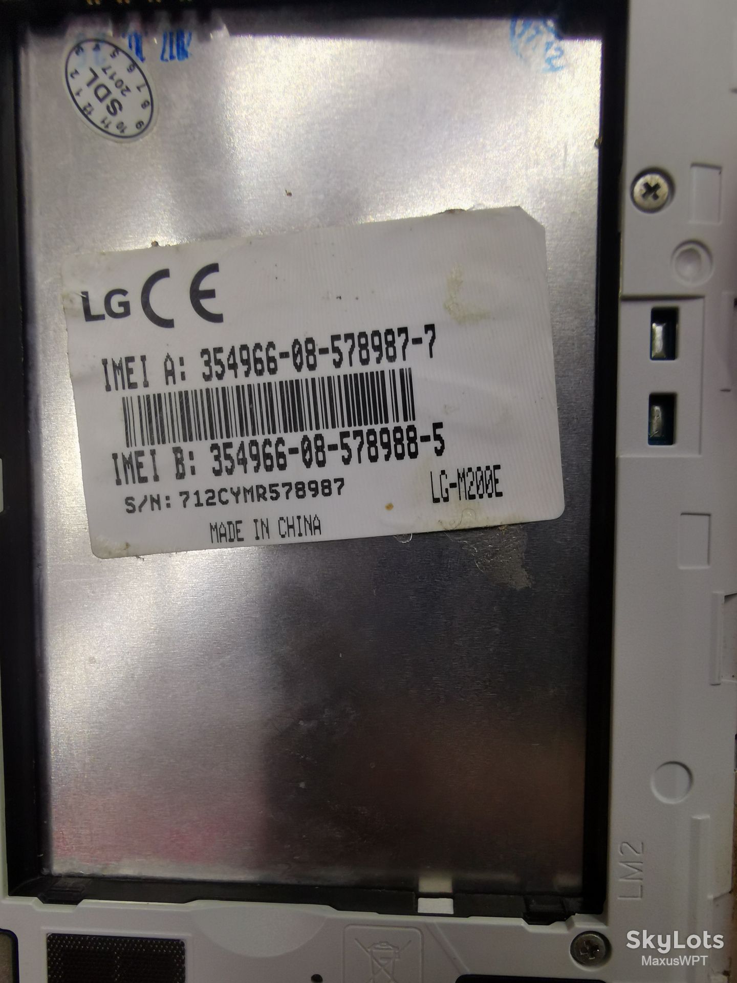 #231 Sklad LG K8 M200E gold - фото фото фото 3