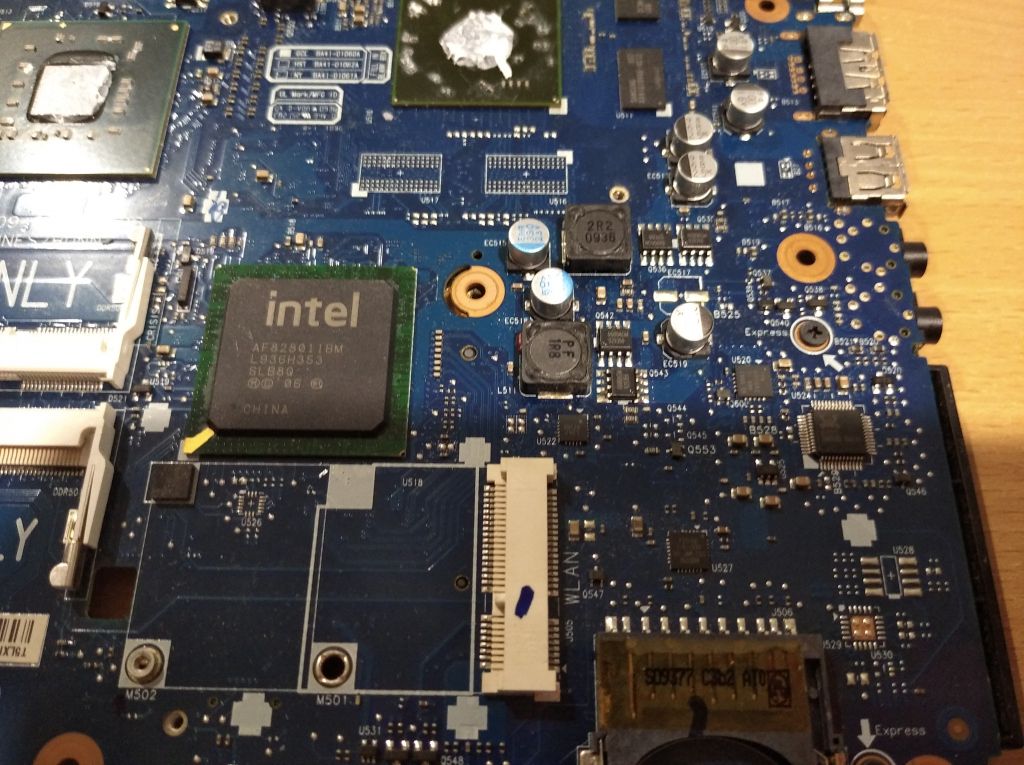 Плата ноутбука Samsung R520  б/у - фото фото фото 6