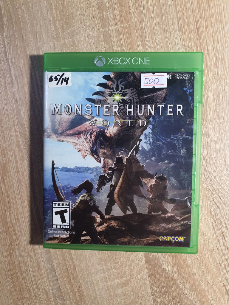 Диск xbox one Moster hunter world - фото фото фото 0