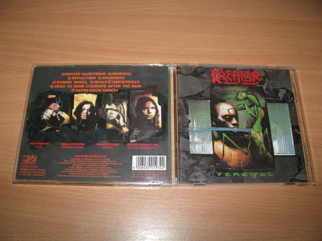 KREATOR - Renewal   (1992 Noise 1st press Germany) - фото фото фото 0