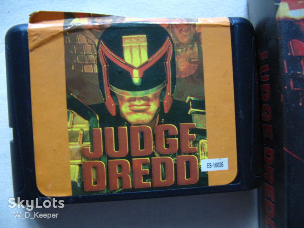 Картрідж Judge Dredd Суддя Дредд Sega - фото фото фото 6
