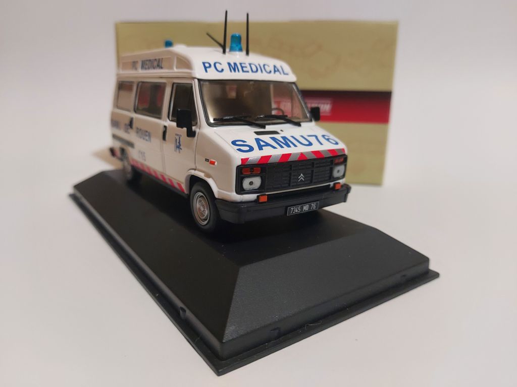 Atlas 1:43 Citroen C25 Heuliez PC Medical  (1984) - фото фото фото 6