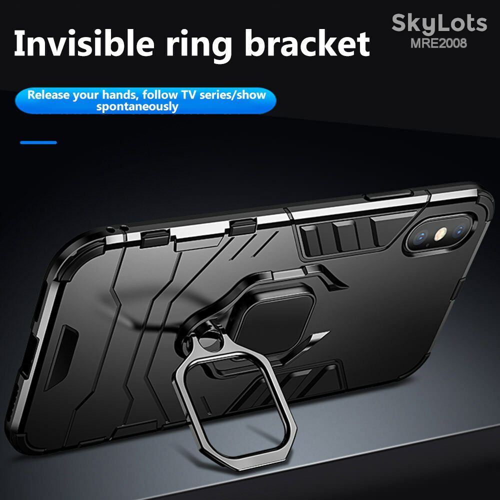 Чехол Armour Magnet Case с кольцом для Samsung Galaxy A41 A415 black - фото фото фото 2