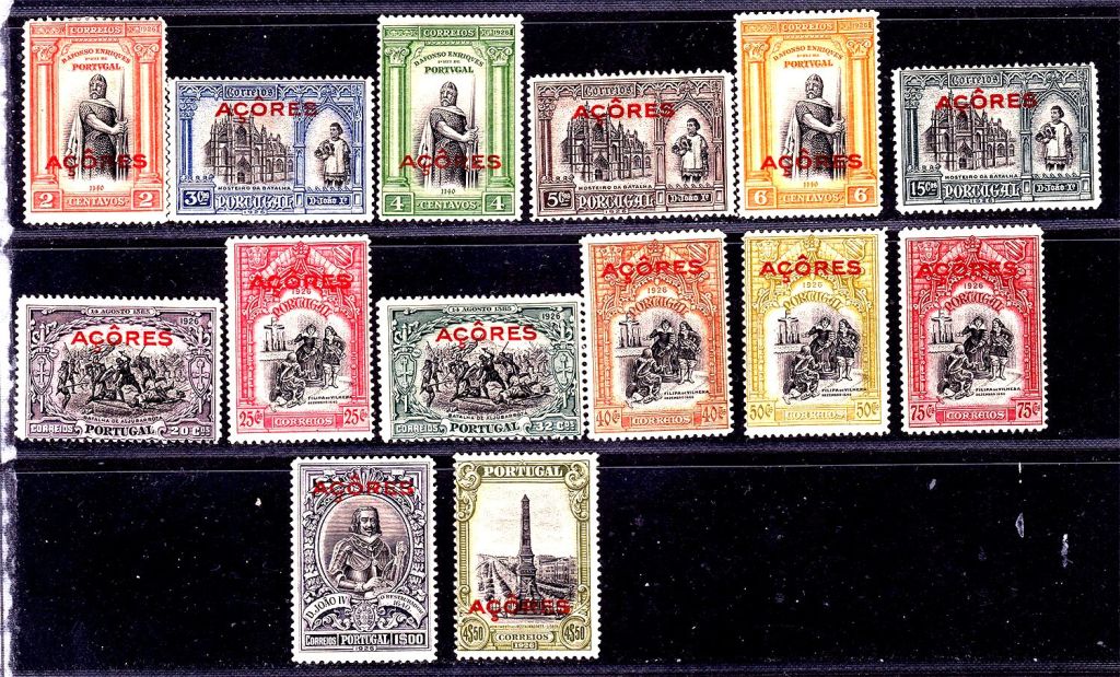 EU  Португалия  Азоры 1926 г  - 2а скана - надпечатка - фото фото фото 0