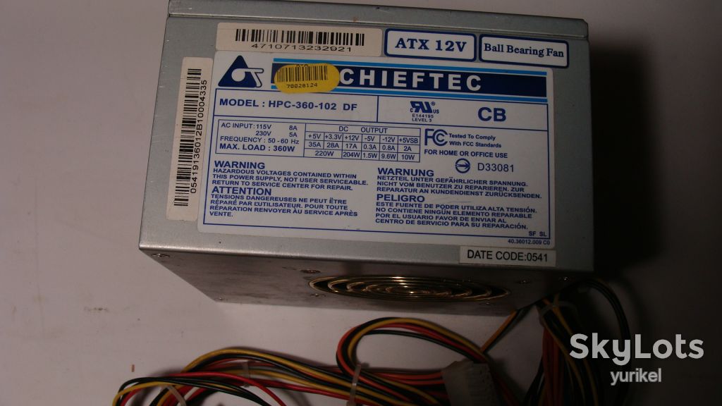 блок питания  ATX CHIFTEC  HCP360-102DF - фото фото фото 0