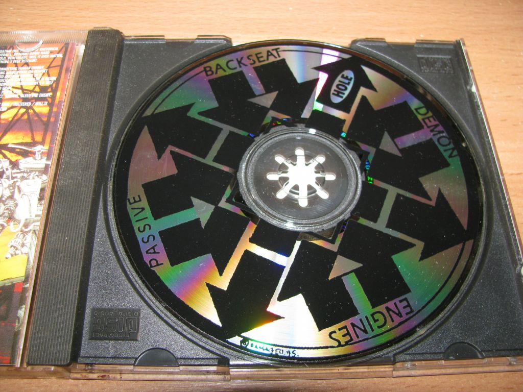 DAMAGED - Passive Backseat Demon Engines  (1995 Black Hole 1st press,USA) - фото фото фото 2