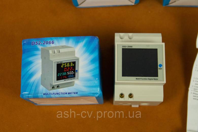 Ваттметр, DIN, рейку, Ketotek, D52-2066 - фото фото фото 1