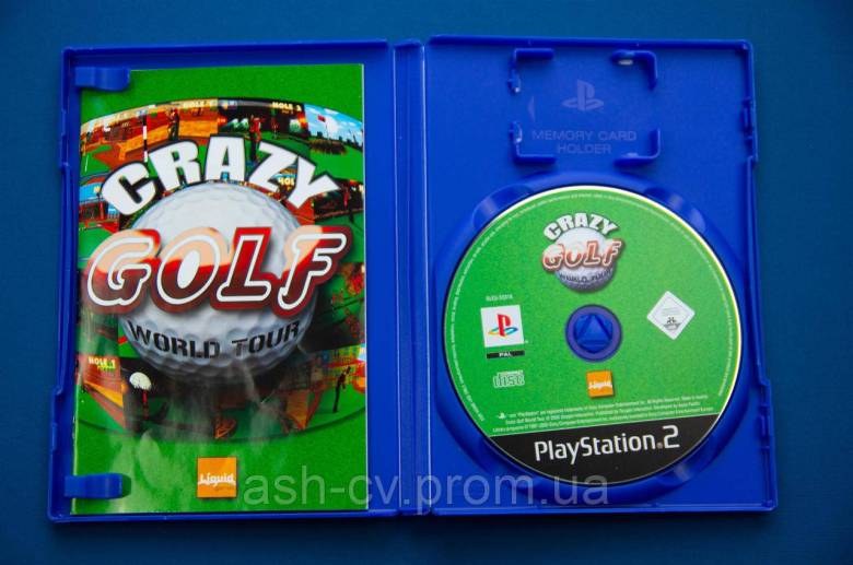 Диск для Playstation 2  гра Crazy Golf World Tour - фото фото фото 3