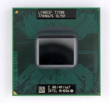Intel Core 2 Duo T7200 процесор для ноутбука - фото фото фото 0