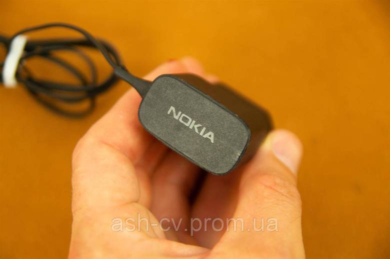 Зарядний пристрій Nokia, AC-11E, тонкий штекер - фото фото фото 4