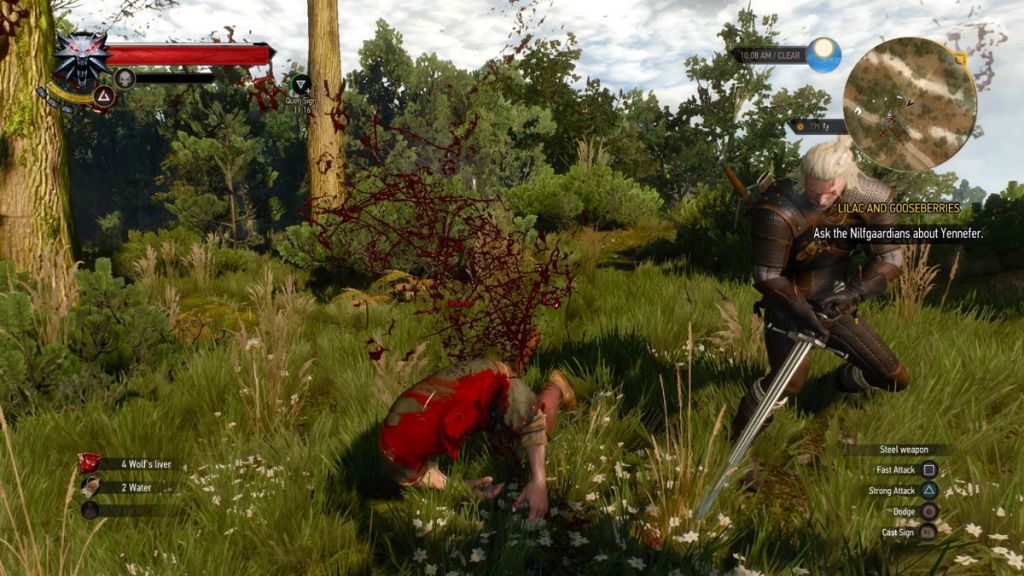 Игра на PS4 "The Witcher 3: Wild Hunt" - фото фото фото 1