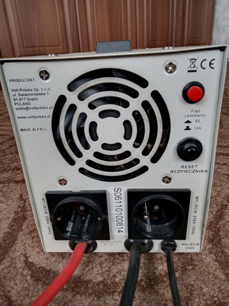 Джерело безперебійного живлення Volt Polska SINUS PRO 800 E 12V 230V - фото фото фото 3
