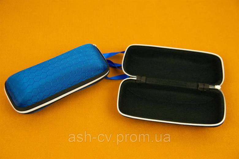 Футляр, чохол, для, окулярів, жорсткий, синій, Premium Blue - фото фото фото 0