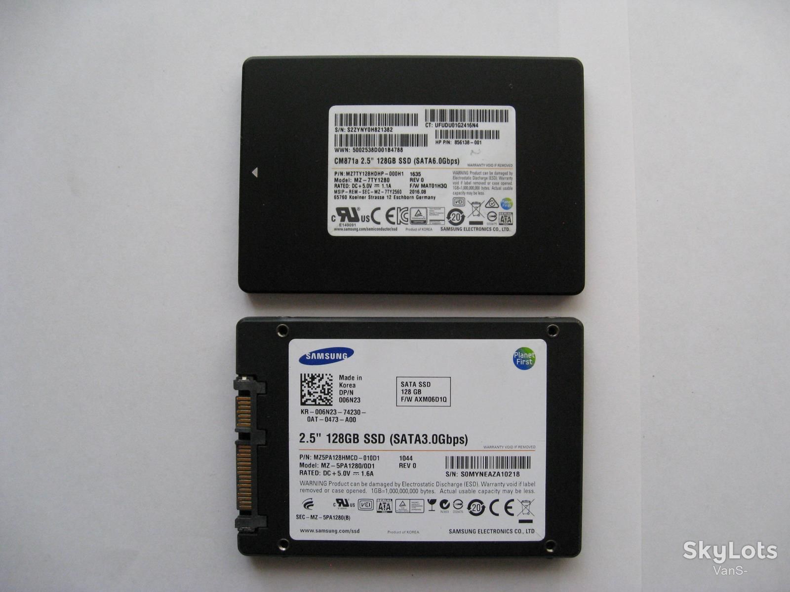 Накопичувач SSD Samsung 128GB SATA 2.5" - 2шт - фото фото фото 0