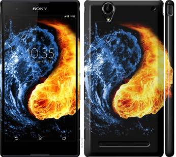 Чехол на Sony Xperia T2 Ultra Dual D5322 Инь-Янь 1670m-92 - фото фото фото 0