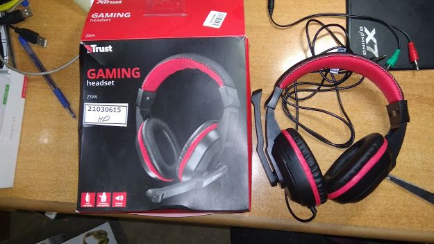 Наушники Trust Ziva Gaming Headset 21953 № 21030615 - фото фото фото 0