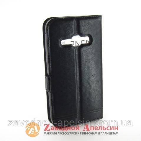Чехол книжка Samsung J1 J120 2016 Smart Case black - фото фото фото 1