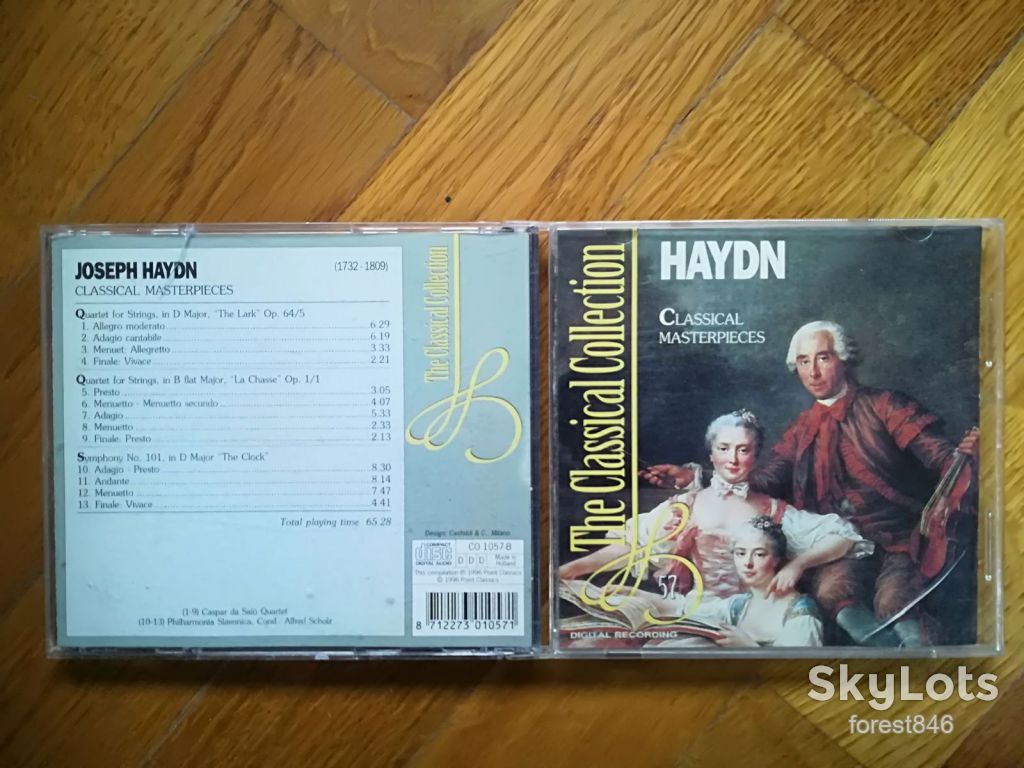 Joseph Haydn-Classical masterpieces 57-Holland-состояние: 4 - фото фото фото 0