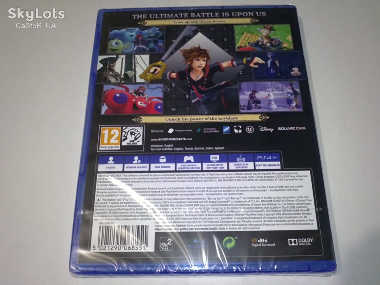 Kingdom Hearts 3 PS4 новая Английский - фото фото фото 1