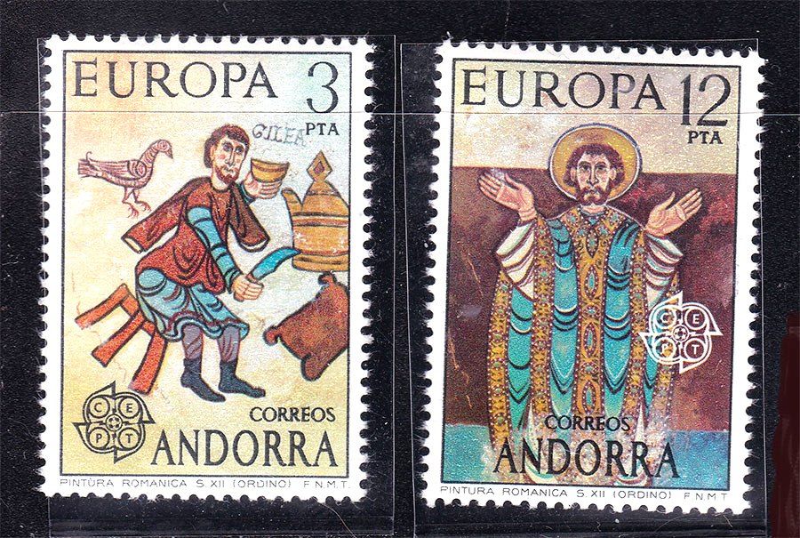 Андорра  SP  1975 г  MNH - СЕРТ - - фото фото фото 0