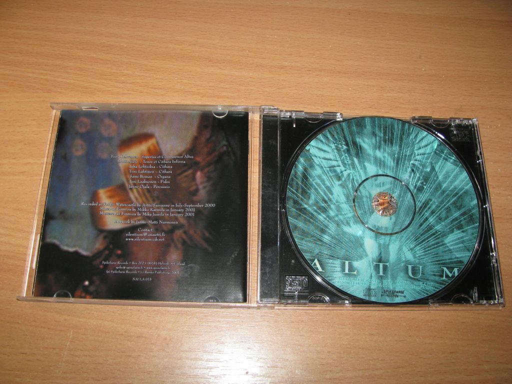SILENTIUM - Altum  (2001 Spikefarm 1st press) - фото фото фото 1