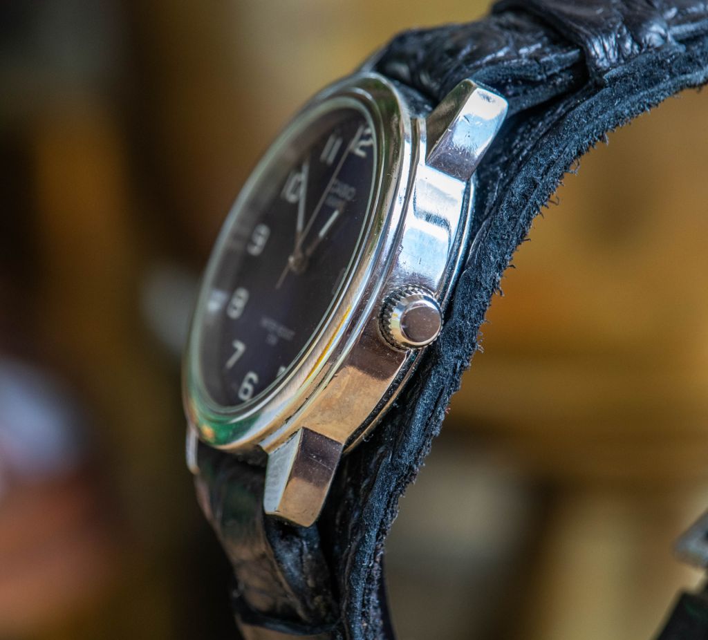 Casio Collection MTP-1221A-2AVEF Ремень крокодил - фото фото фото 1