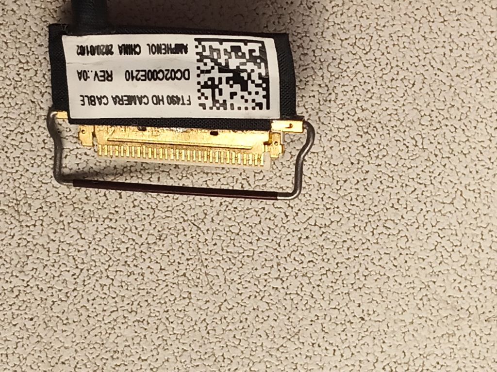 Б/У Шлейф матриці+вебка на Lenovo ThinkPad T490 - фото фото фото 2