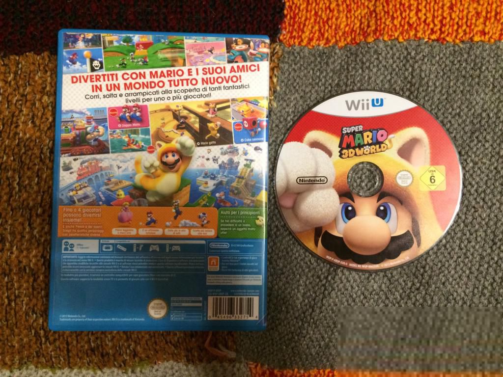 Игра на Nintendo Wii U "Super Mario 3D World"       (PAL) - фото фото фото 1