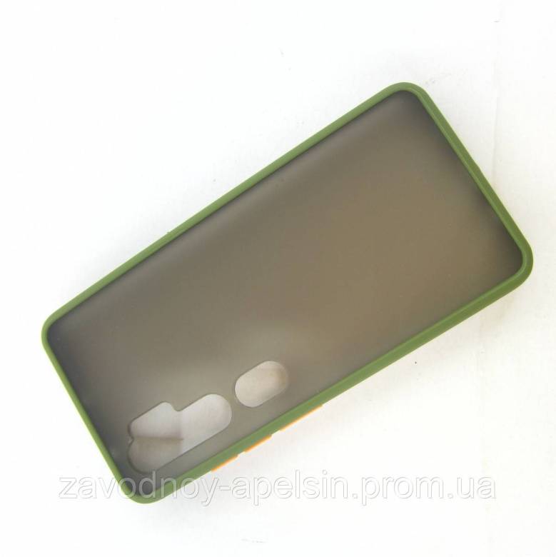 Xiaomi Mi Note 10 Матовый чехол TPU+PC (зеленый) - фото фото фото 0