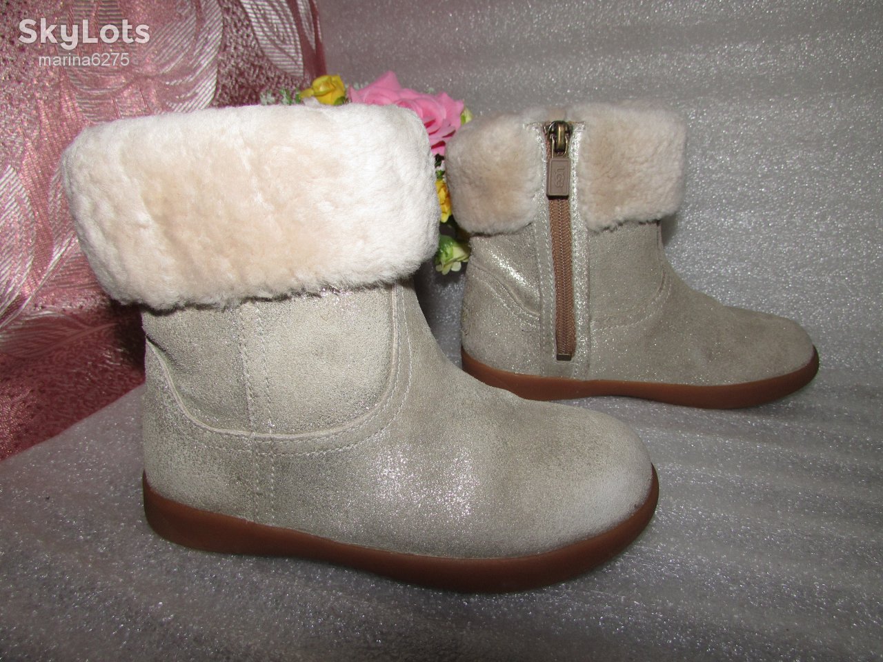НАТУРАЛЬНЫЕ САПОГИ УГГИ НА ОВЧИНЕ ~UGG AUSTRALIA~ ОРИГИНАЛ - фото фото фото 0
