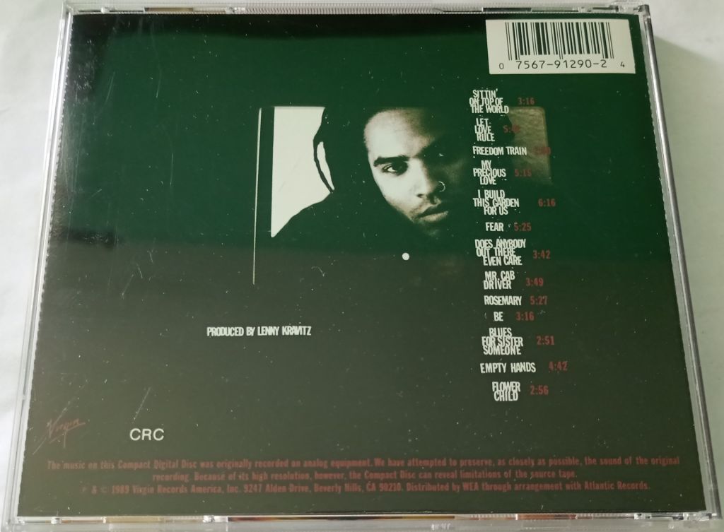 LENNY KRAVITZ Let Love Rule CD US - фото фото фото 2
