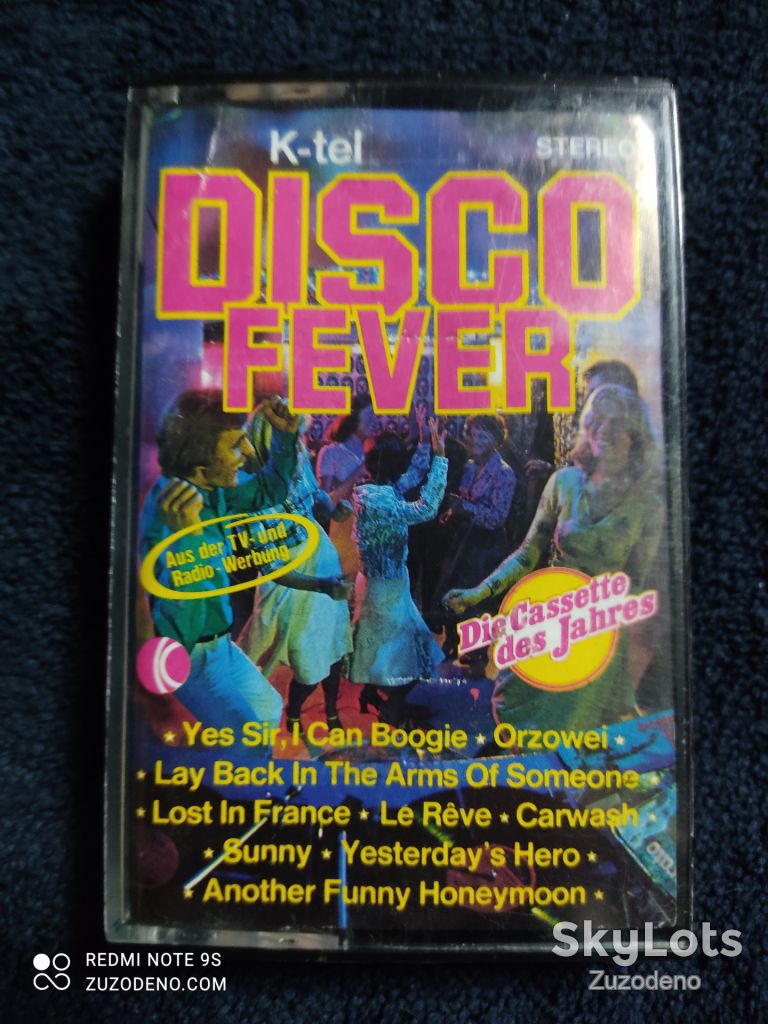 Sf.Б/У Аудио кассета   (Ger) Various – Disco Fever 1977 - фото фото фото 0