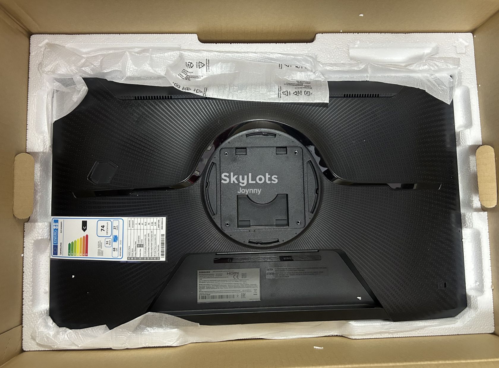 Продам монітор Samsung Odyssey G5 S27AG500PI з битою матрицею. - фото фото фото 1