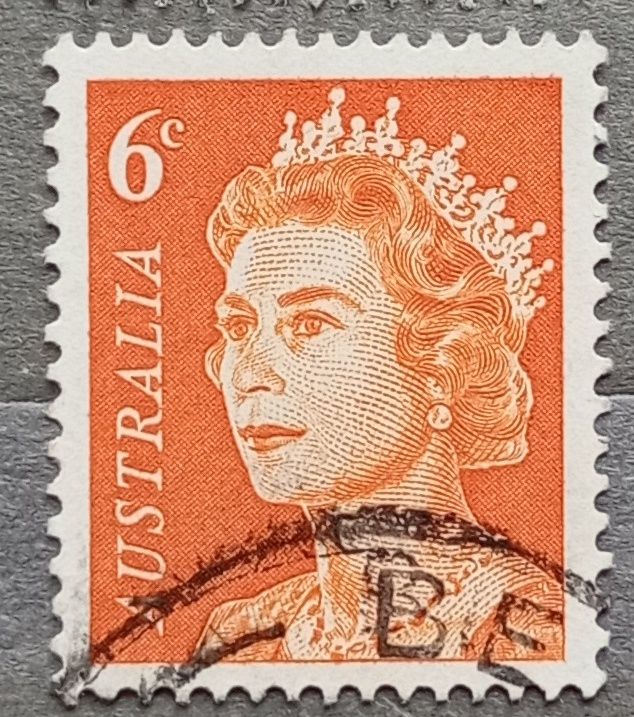Австралия 1970 г - Королева Елизавета II, гаш - фото фото фото 0