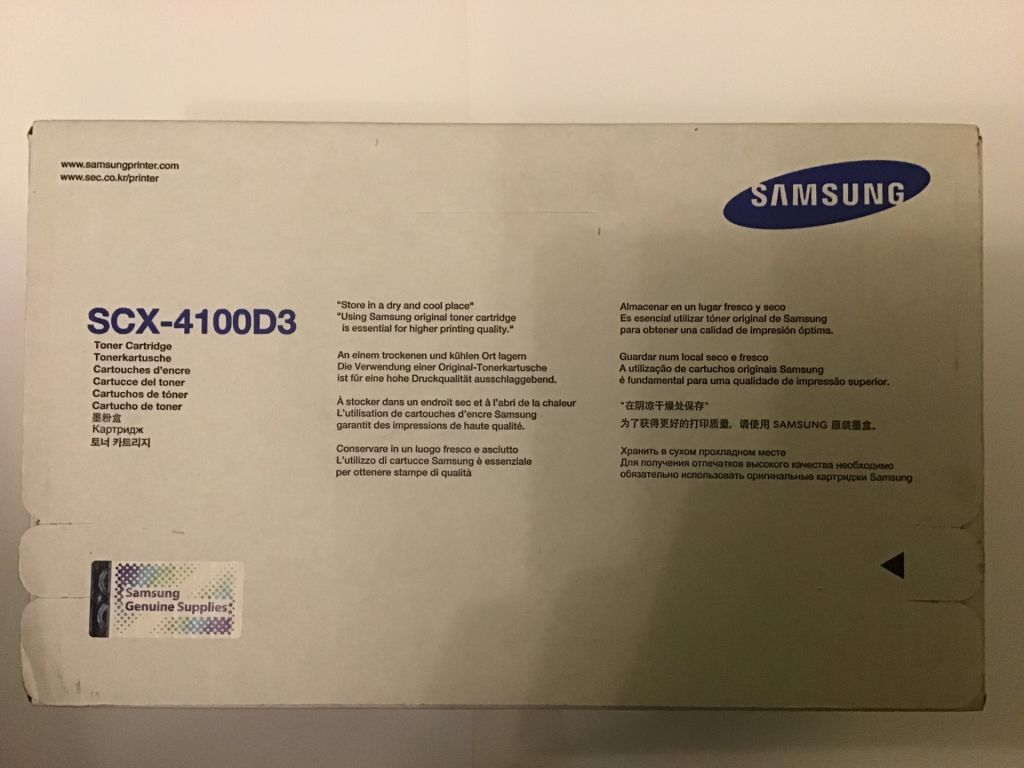 Картридж Samsung SCX-4100D3   (JC69-00806A01). Новый. Оригинал. - фото фото фото 5