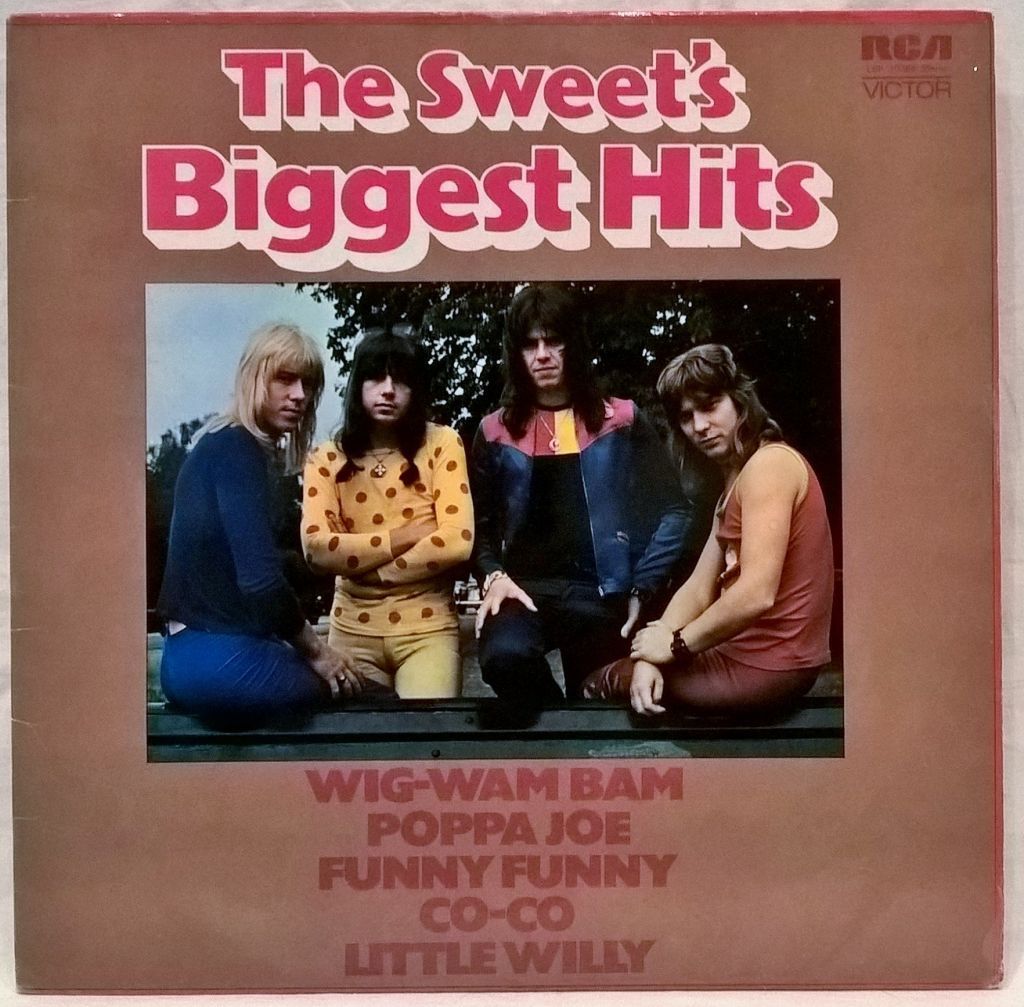The Sweet – The Sweet's Biggest Hits - 1979-72.   (LP). 12. Vinyl. Пластинка. Germany - фото фото фото 0