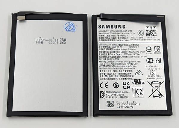 Акумулятор SCUD-WT-W1  (Li-ion 3.85 V 5000 mAh) для Samsung A22 5G/A226 - фото фото фото 0
