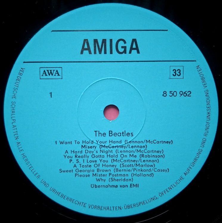 The Beatles - Compilation - 1962-64.  (LP). 12. Vinyl. Пластинка. DDR. Amiga. - фото фото фото 2