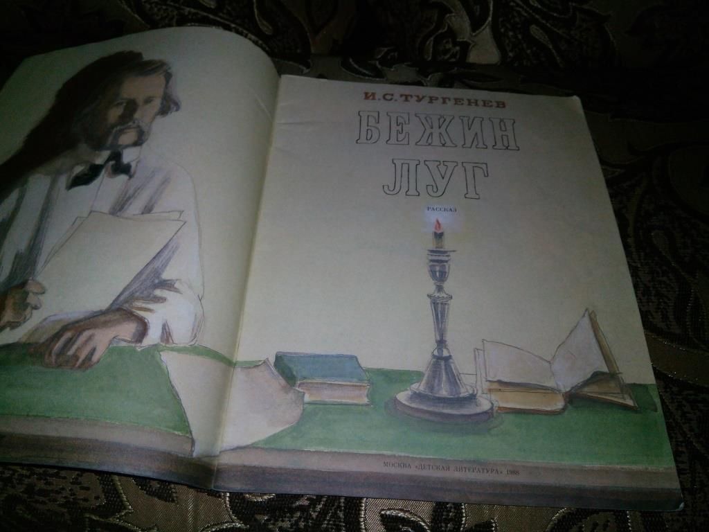 Тургенев И.С. БЕЖИН ЛУГ  (Рисунки Андрея Пахомова) - фото фото фото 1