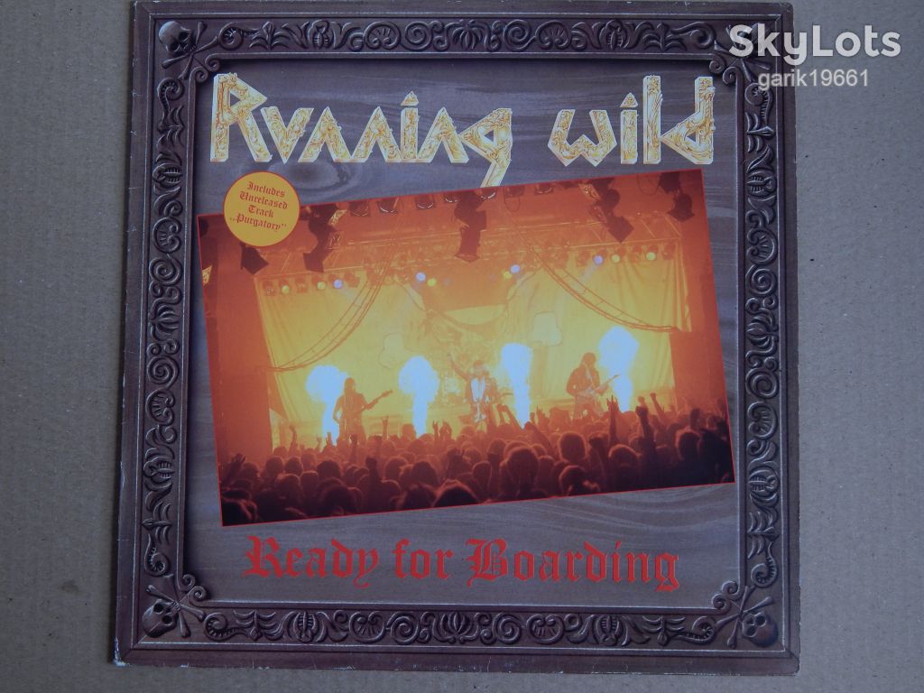 Running Wild ‎– Ready For Boarding    (   (Noise International ‎– N 0108-1, Germany) NM-/NM- - фото фото фото 0